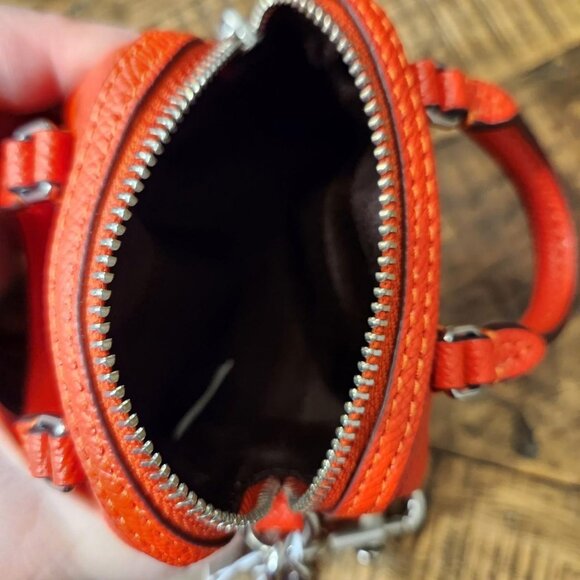 ✨️NWT Mini Coach Rowan Satchel Bag Charm Red✨️ - Picture 8 of 8